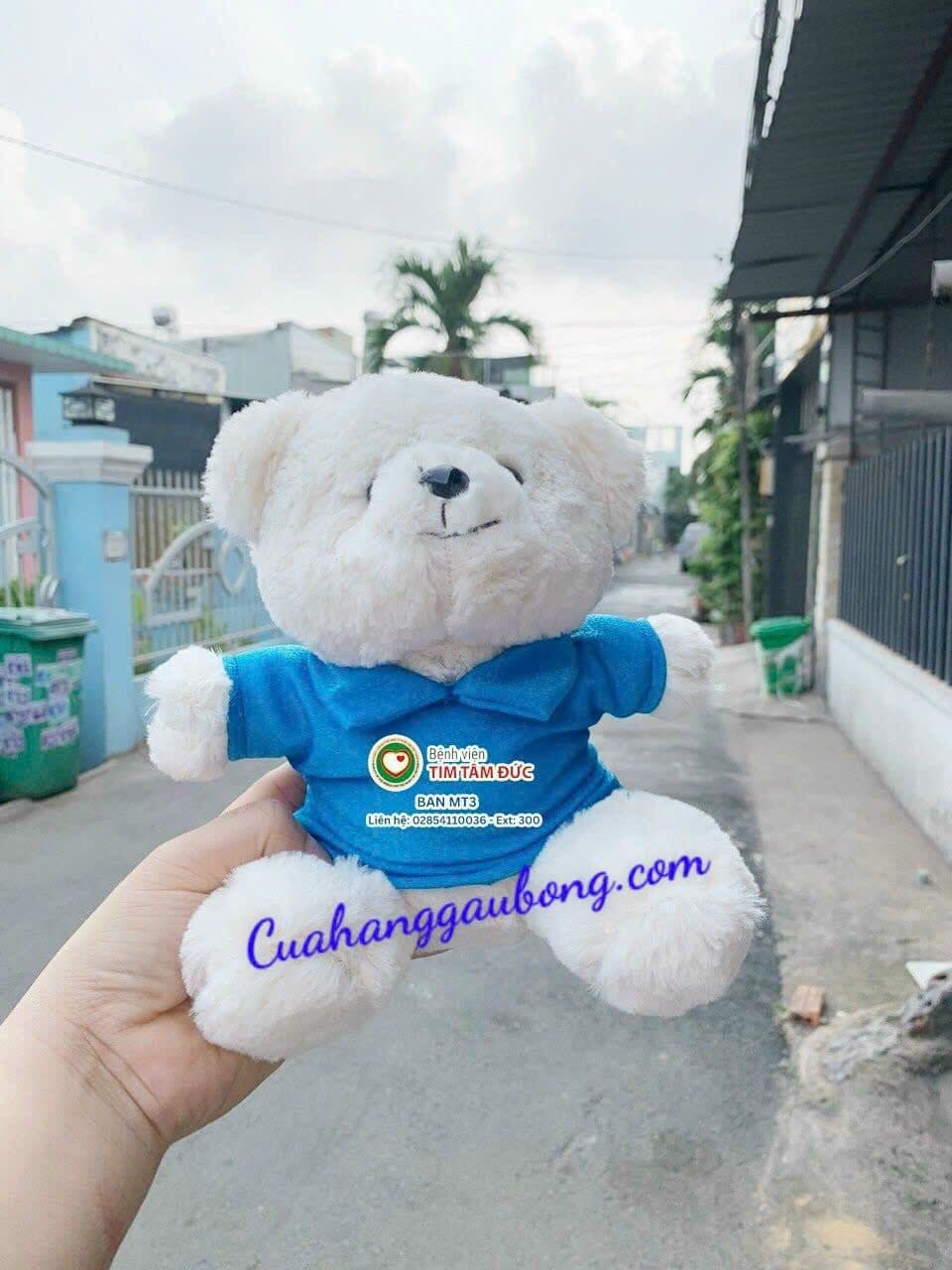 Sản xuất 300 gấu bông thương hiệu theo yêu cầu của Bệnh Viện Tim Tâm Đức