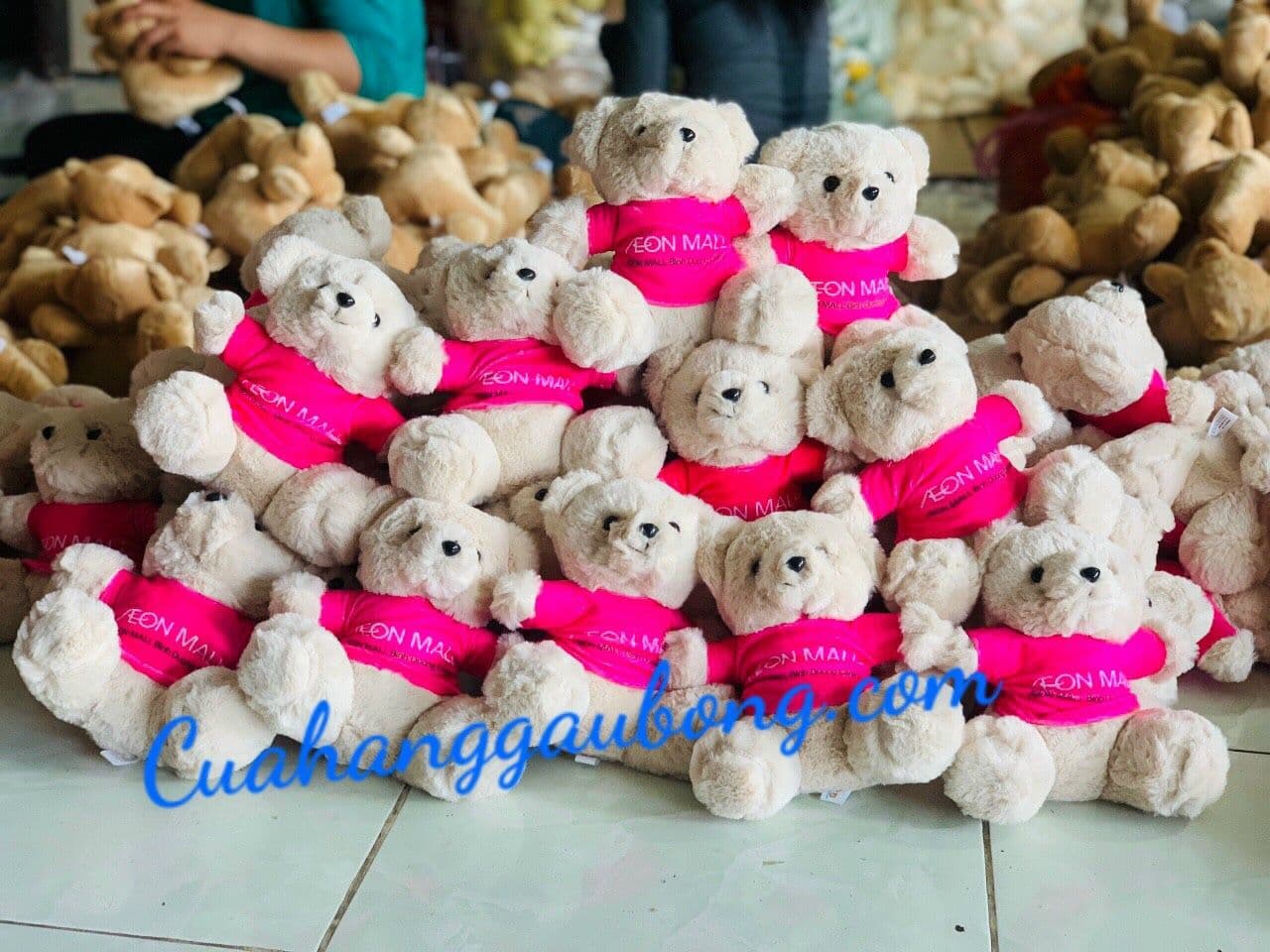 Gấu bông độc quyền theo yêu cầu Aeon Mall Canary Bình Dương