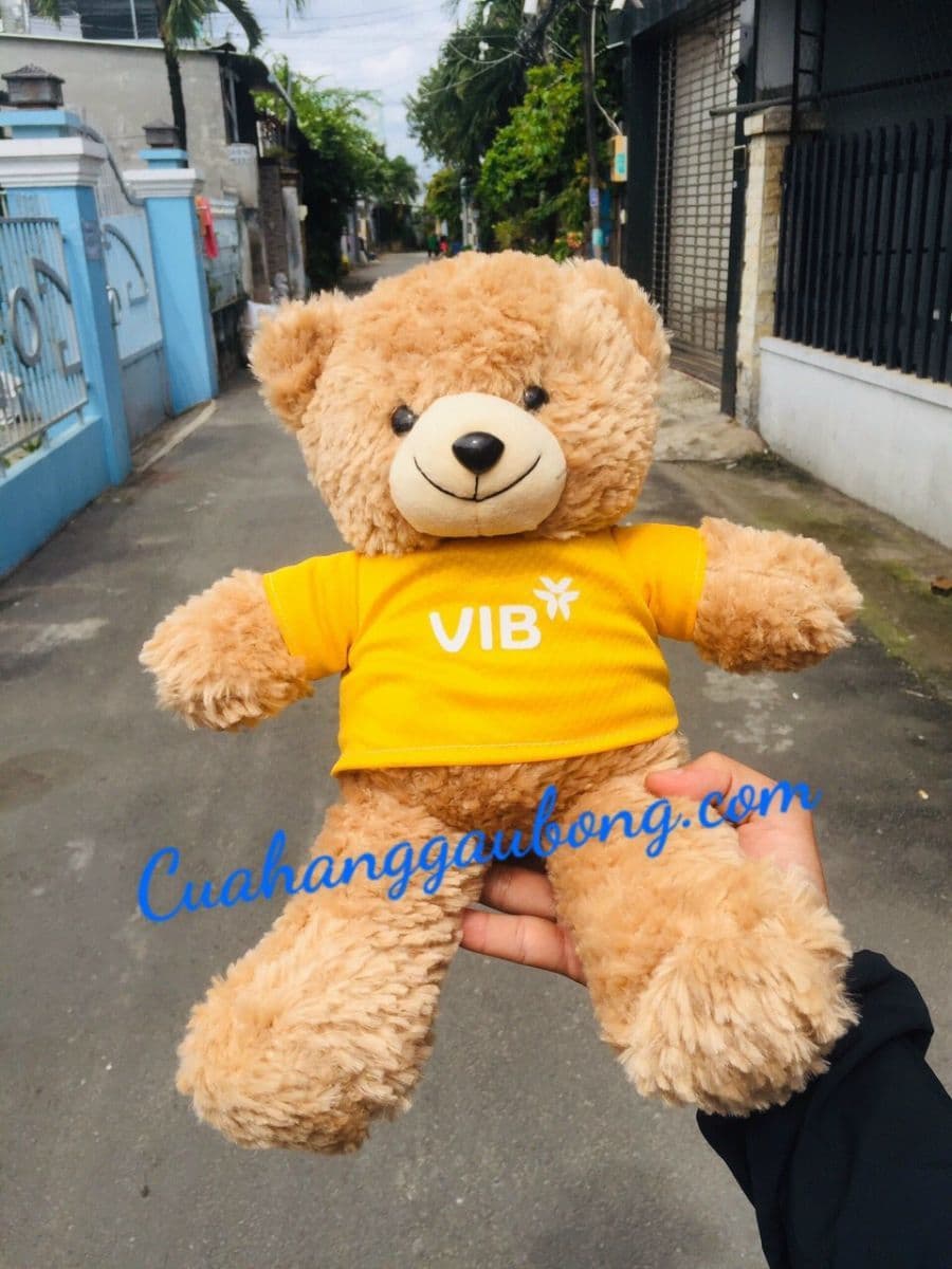 GẤU BÔNG ĐỘC QUYỀN THEO YÊU CẦU NGÂN HÀNG VIB